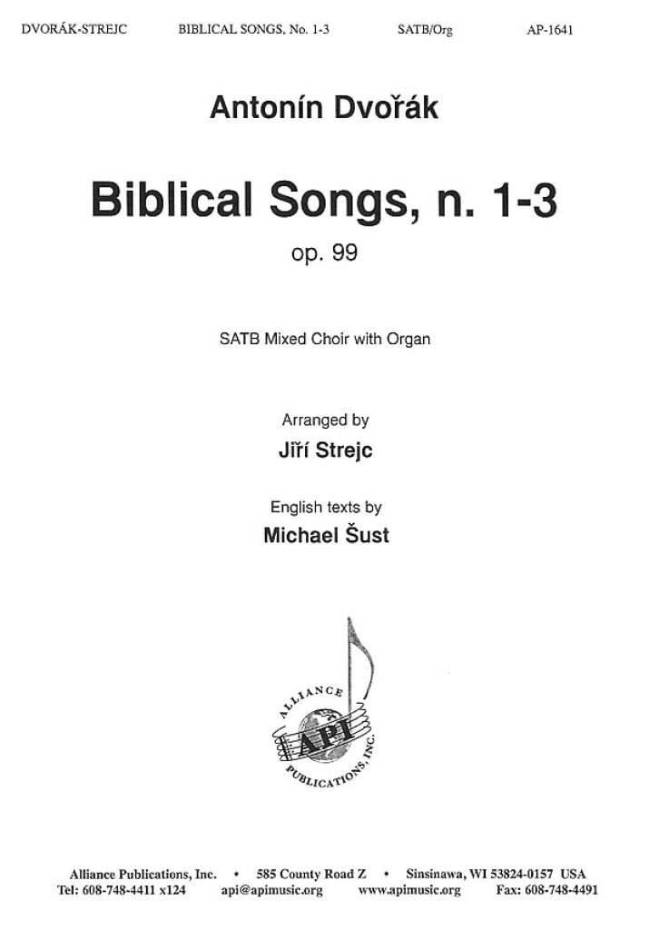 Biblical Songs, No. 1-3